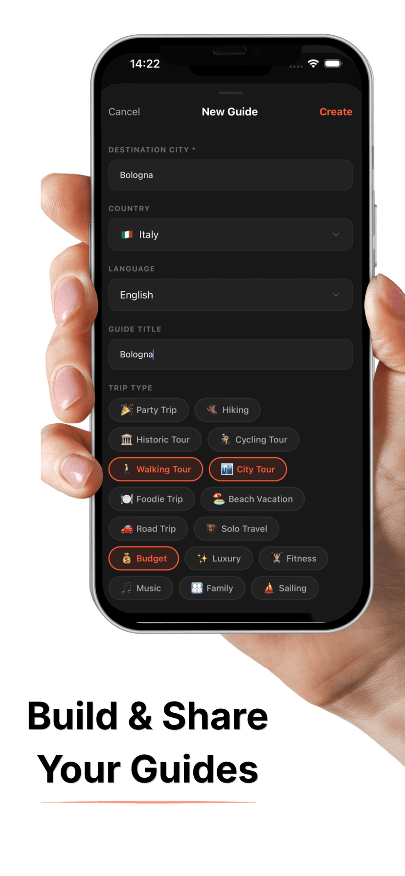 Build & Share Your Guides