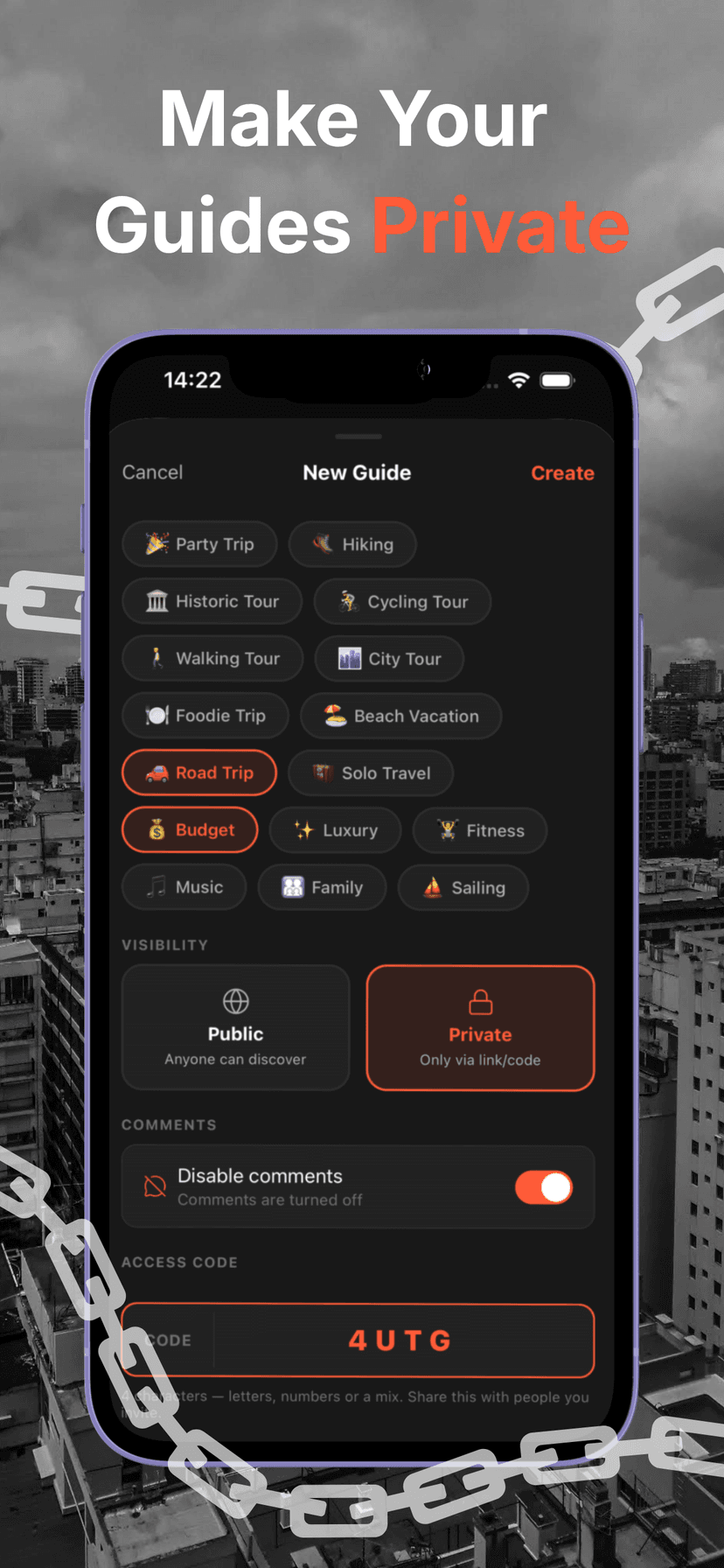 Make Your Guides Private